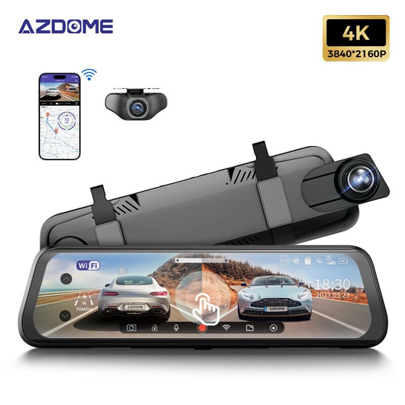 AZDOME AR09 9.6’’ DOKUNMATİK EKRANLI ARAÇ KAMERASI