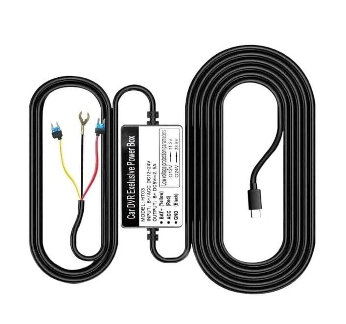 AZDOME HT03 HARDWIRE KİT SİGORTA BAĞLANTILI GÜÇ KABLOSU PARK KİTİ