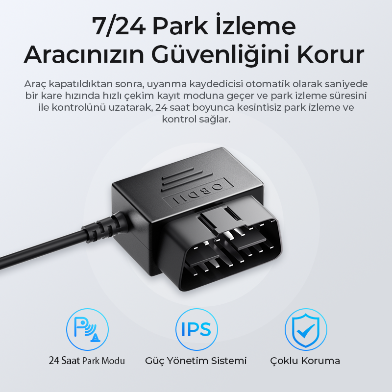 [OUTLET] AZDOME OBD HARDWIRE PARK KİTİ TYPE-C [OUTLET]