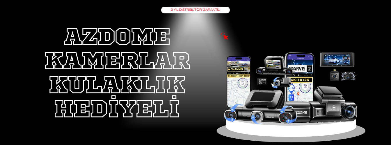 Azdome Araç Kamerası Modelleri ve Aksesuarları | Yüksek
