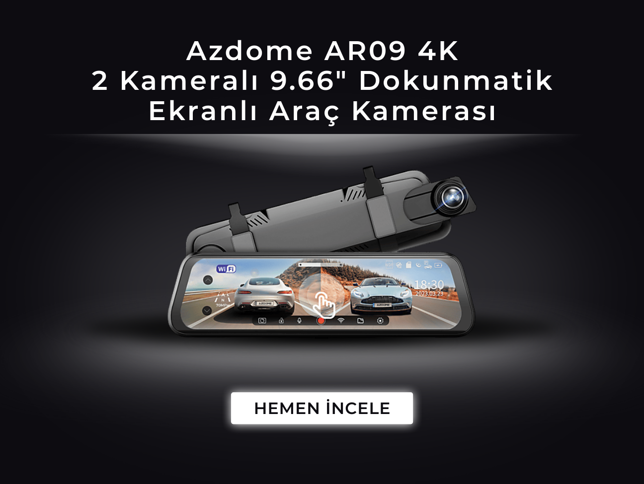 Azdome Araç Kamerası Modelleri ve Aksesuarları | Yüksek